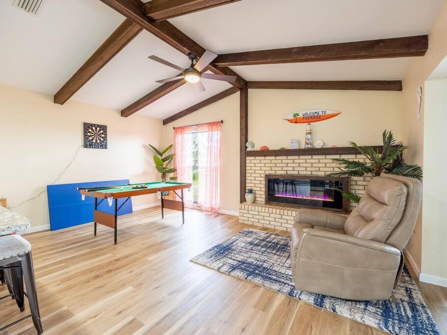 Englewood, Manasota Keys - 2 Bedroom Luxury Villa, Pool, Game Room, 6 Min To Beaches Next To Canal Buitenkant foto