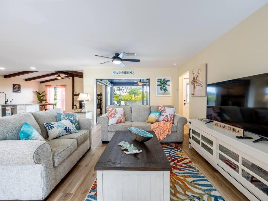 Englewood, Manasota Keys - 2 Bedroom Luxury Villa, Pool, Game Room, 6 Min To Beaches Next To Canal Buitenkant foto