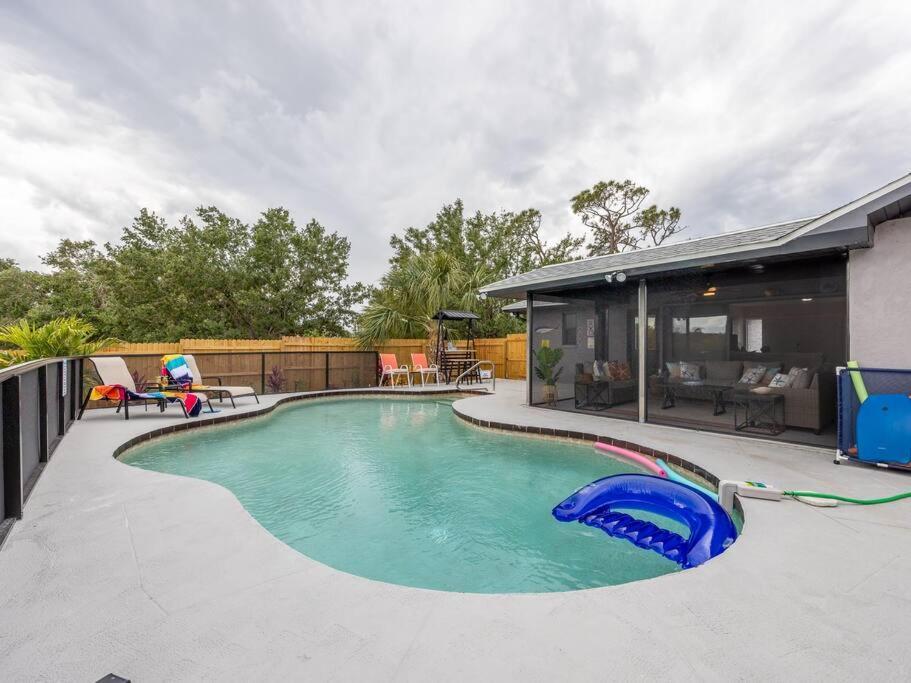 Englewood, Manasota Keys - 2 Bedroom Luxury Villa, Pool, Game Room, 6 Min To Beaches Next To Canal Buitenkant foto